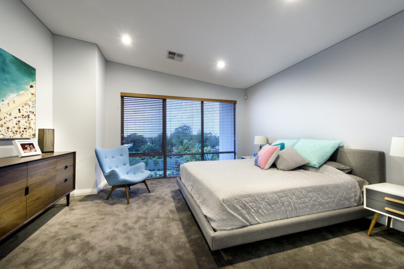 Residential Attitudes - carpeted bedroom
