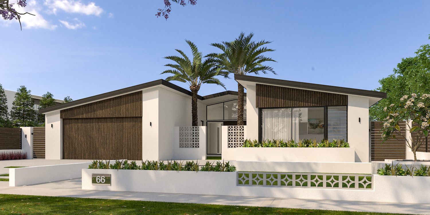 Residential Attitudes' Trendy New Design, Palm Springs