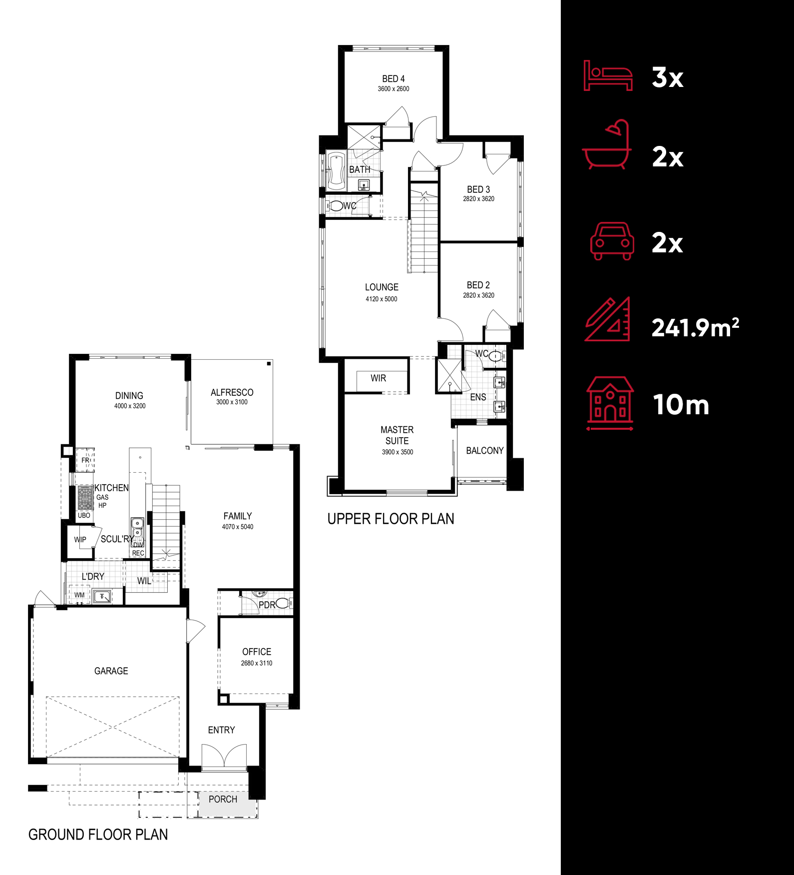 Full house floorplan