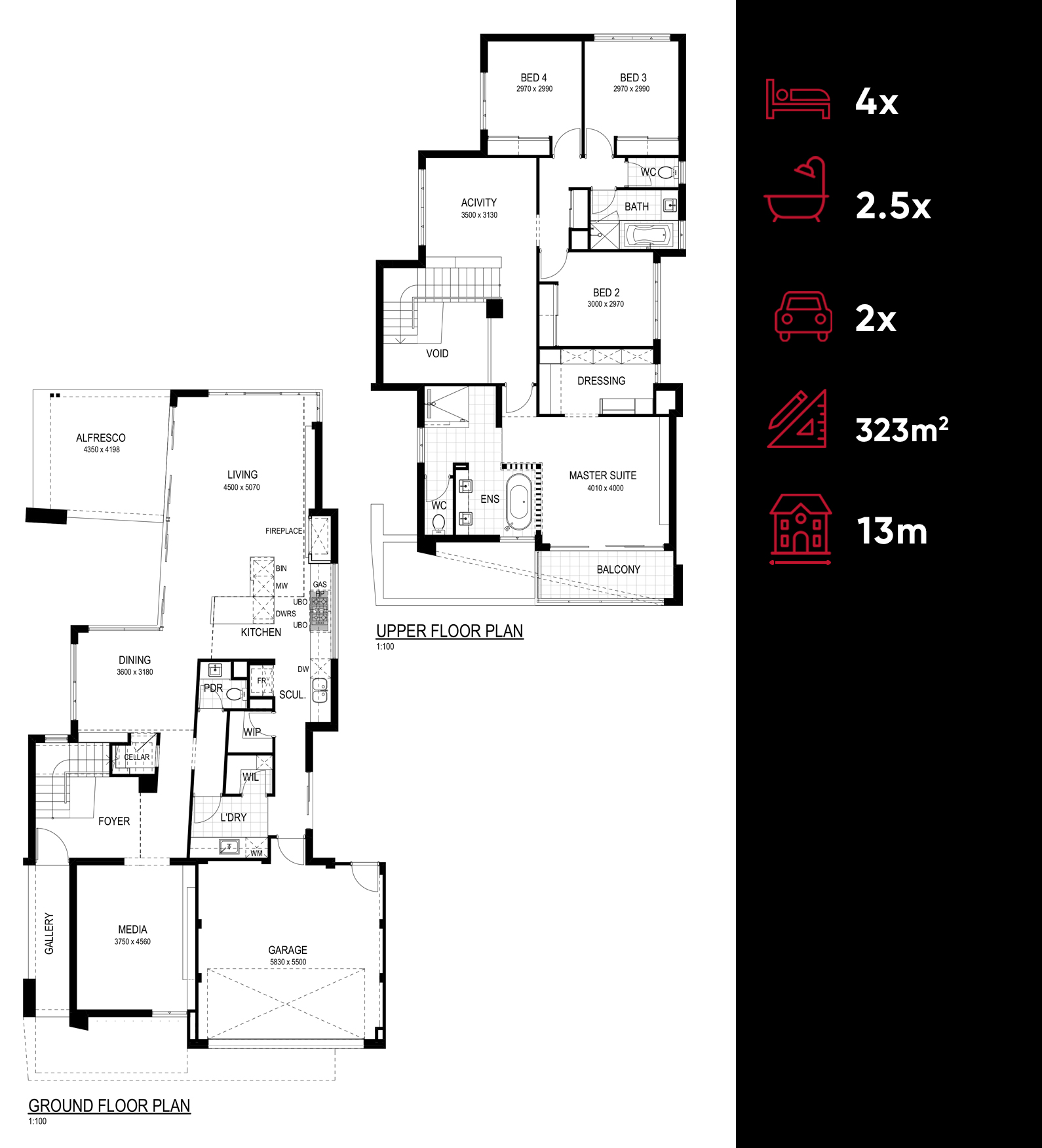 Escher Abode floorplan
