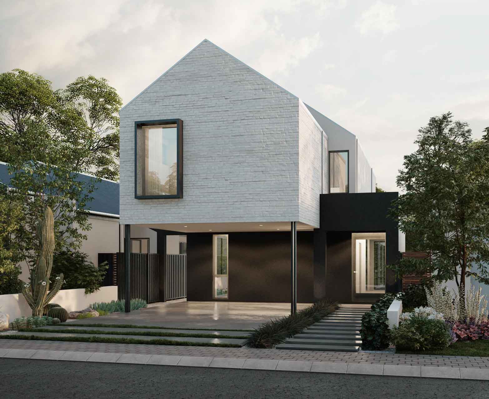 Topdeck, Double Storey Design Residential Attitudes
