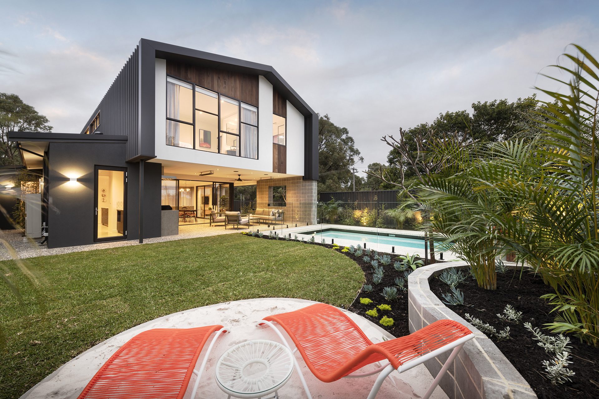 Residential Attitudes 'Barnhaus' double storey home design
