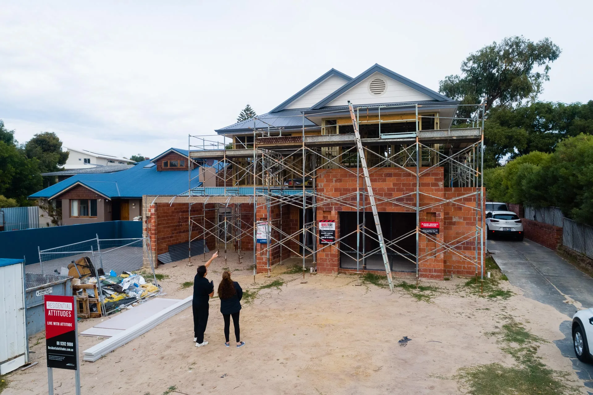 Client Journey from a home build with Residential Attitudes available with a house & land package
