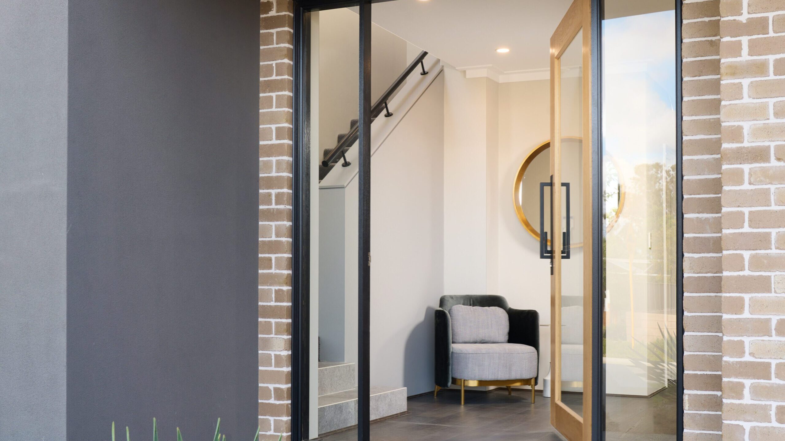 safest suburbs to build a home in Perth 2023 introduction image with modern entryway
