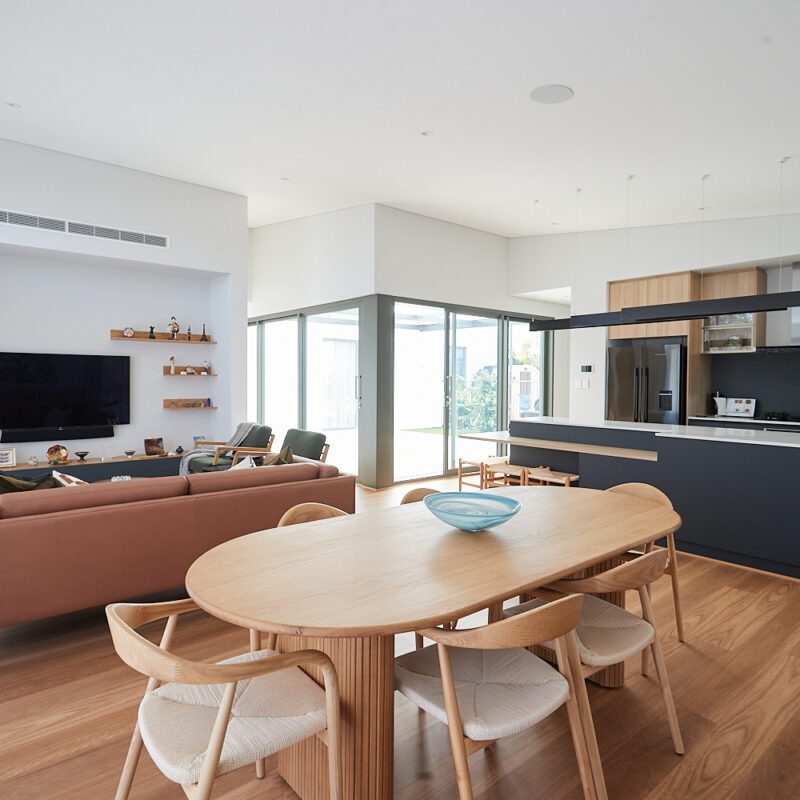 The photo shows the finished internal home for our clients